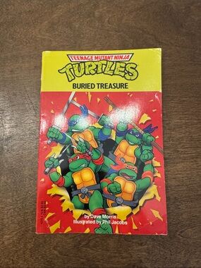 Teenage Mutant Ninja Turtles Buried Treasure Kids Book